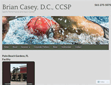 Tablet Screenshot of briancaseydc.com